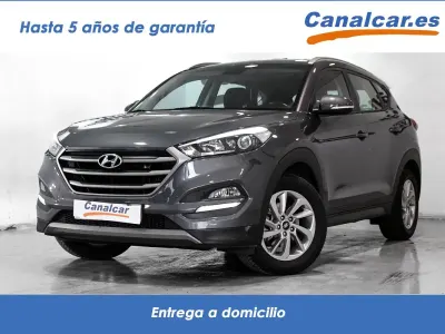Usado Hyundai Tucson 115 CV (84 kW) 2016 Gris SUV