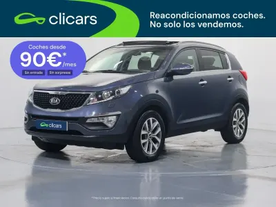 Usado Kia Sportage 135 CV (99 kW) 2015 Gris SUV