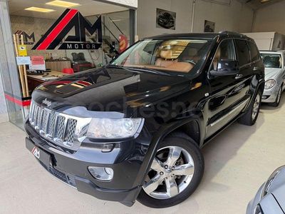Usado Jeep Grand Cherokee Overland 241 CV (177 kW) 2012 Negro SUV