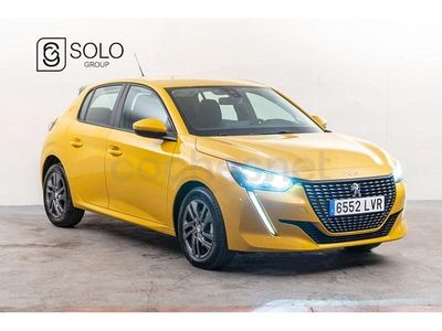Usado Peugeot 208 Active 102 CV (75 kW) 2021 Amarillo Utilitario