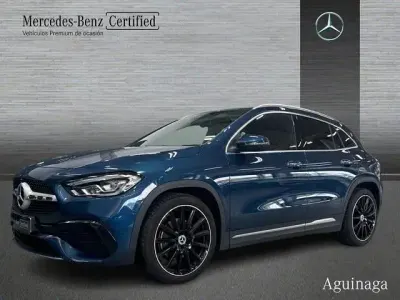 Usado Mercedes GLA200 163 CV (119 kW) 2022 Azul denim SUV