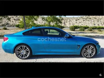 Usado BMW 430 245 CV (180 kW) 2017 Azul Coupe