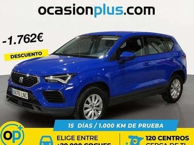 Usado Seat Ateca Reference 110 CV (80 kW) 2021 Azul SUV