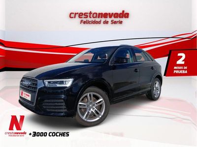 Usado Audi Q3 Sport 120 CV (88 kW) 2018 Negro SUV