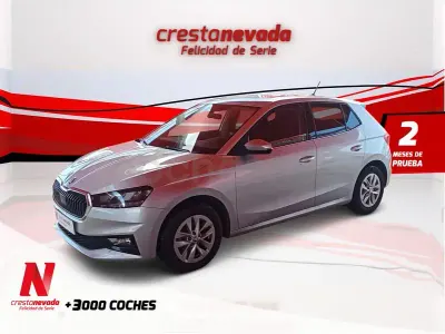 Usado Skoda Fabia Selection 95 CV (69 kW) 2024 Gris / plata Utilitario