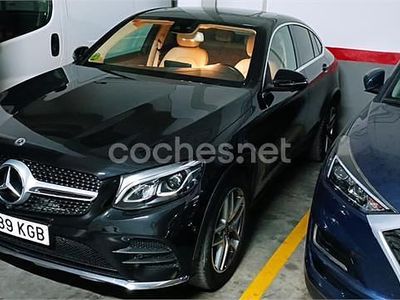 Usado Mercedes GLC220 170 CV (125 kW) 2017 Negro Coupe