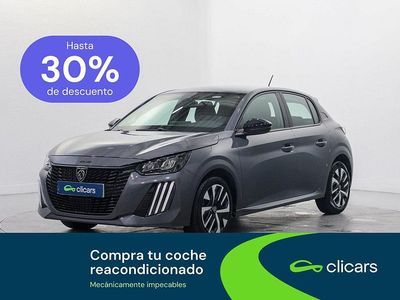 Usado Peugeot 208 Active 100 CV (73 kW) 2024 Gris / plata Utilitario