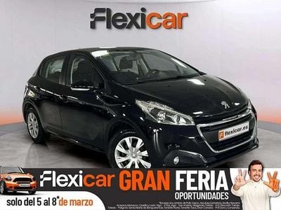 Usado Peugeot 208 Active 82 CV (60 kW) 2019 Negro Utilitario