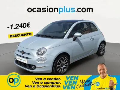 Usado Fiat 500 Dolcevita 70 CV (51 kW) 2024 Azul Utilitario