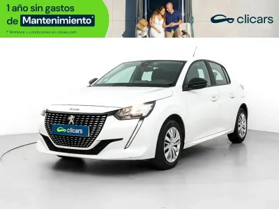 Usado Peugeot 208 Active 100 CV (73 kW) 2022 Blanco Utilitario