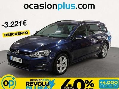 Begagnad VW Golf VII Advance 125 HK (91 kW) 2017 Blå Kombi