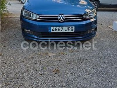 Azul Usado 2016 VW Touran Advance Monovolumen | 16.300 € (Un poco caro)