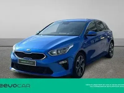 Usado Kia Ceed 100 CV (73 kW) 2020 Azul Utilitario