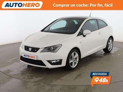 Usado Seat Ibiza FR 105 CV (77 kW) 2015 Blanco Berlina