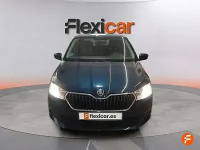 Usado Skoda Fabia Ambition 95 CV (69 kW) 2021 Azul Utilitario
