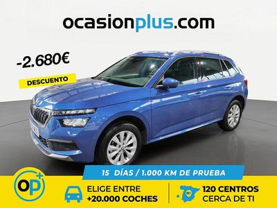 Azul Usado 2022 Skoda Kamiq Ambition SUV | 16.290 € (Precio justo)