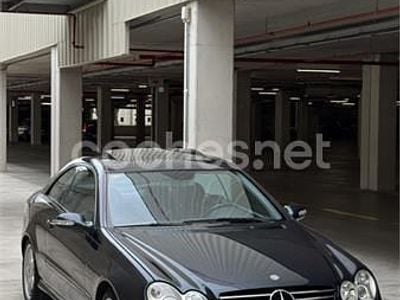 Usado Mercedes CLK500 Avantgarde 306 CV (225 kW) 2007 Azul Coupe