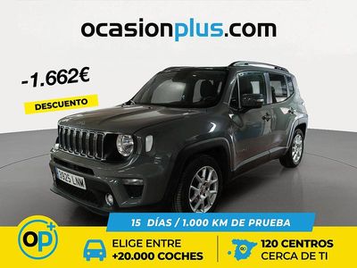 Usado Jeep Renegade Longitude 120 CV (88 kW) 2021 Gris SUV