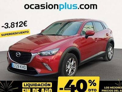 Rojo Usado 2018 Mazda CX-3 Style+ SUV | 16.178 € (Buen precio)