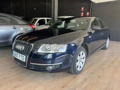 Usado Audi A6 177 CV (130 kW) 2007 Azul Berlina