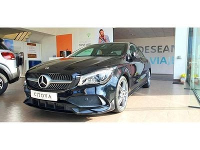 Usado Mercedes CLA220 177 CV (130 kW) 2017 Negro Berlina
