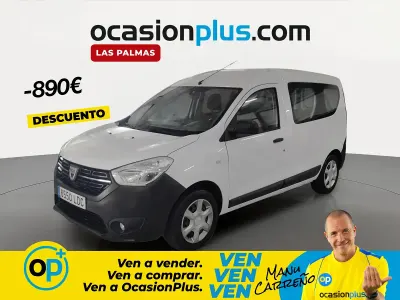 Usado Dacia Dokker Ambiance 98 CV (72 kW) 2019 Blanco Monovolumen