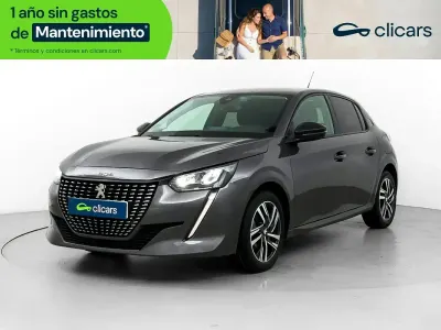Usado Peugeot 208 Allure 100 CV (73 kW) 2022 Gris Utilitario
