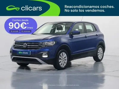 Usado VW T-Cross Edition 95 CV (69 kW) 2021 Azul SUV