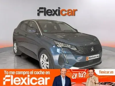 Usado Peugeot 3008 Active 130 CV (95 kW) 2021 Azul SUV