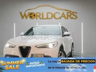Usado Alfa Romeo Stelvio Executive 210 CV (154 kW) 2019 Blanco SUV