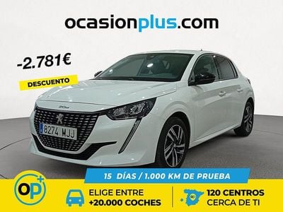 Usado Peugeot 208 Allure 100 CV (73 kW) 2023 Blanco Utilitario