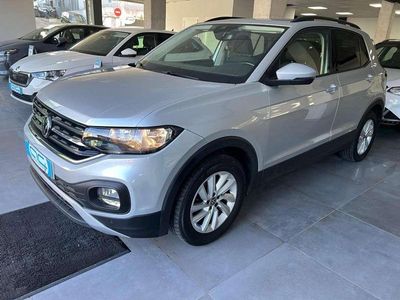 Usado VW T-Cross Advance 110 CV (80 kW) 2022 Gris SUV