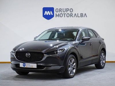 Gris Usado 2024 Mazda CX-30 Exclusive-Line SUV | 29.990 € (Precio justo)