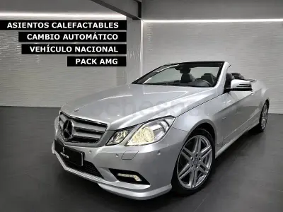 Usado Mercedes E250 Avantgarde 204 CV (150 kW) 2010 Gris / plata Descapotable