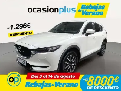 Usado Mazda CX-5 150 CV (110 kW) 2017 Blanco SUV