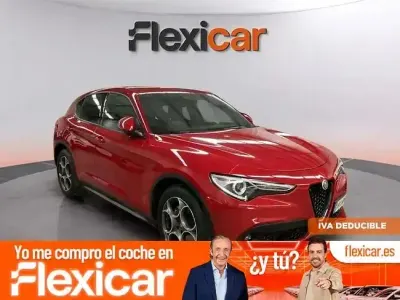 Usado Alfa Romeo Stelvio Sprint 160 CV (117 kW) 2022 Rojo SUV