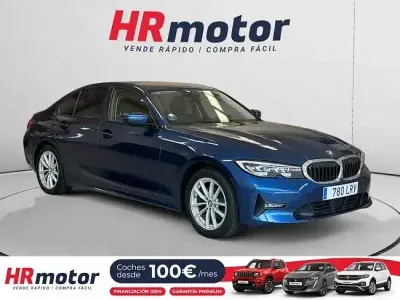 Usado BMW 320 Advantage 190 CV (139 kW) 2021 Azul Berlina