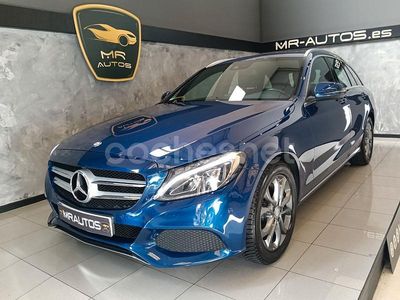 Usado Mercedes C250 211 CV (155 kW) 2015 Azul Familiar