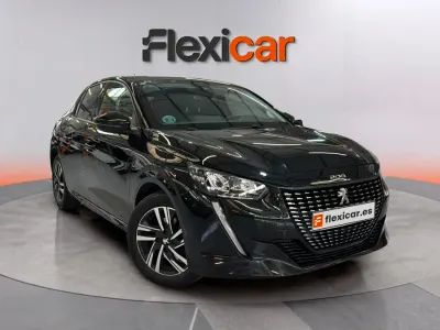 Usado Peugeot 208 Active 101 CV (74 kW) 2022 Negro Utilitario
