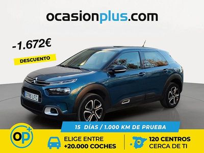 Usado Citroën C4 Cactus Feel 102 CV (75 kW) 2020 Azul Utilitario