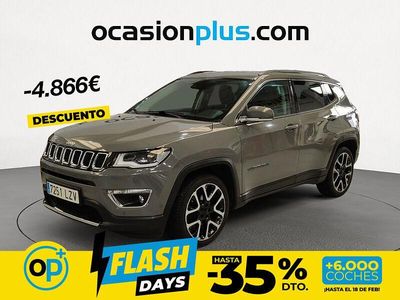 Gris Usado 2021 Jeep Compass Limited SUV | 17.250 € (Precio justo)