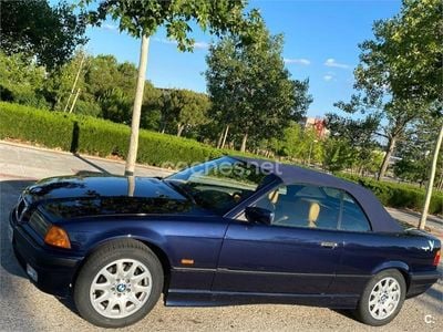 Usado BMW 320 Cabriolet 150 CV (110 kW) 1998 Azul Descapotable