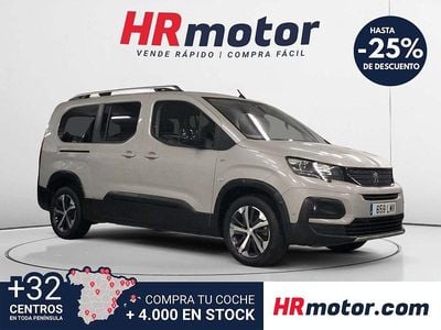 Usado Peugeot Rifter Allure 130 CV (95 kW) 2021 Gris Monovolumen