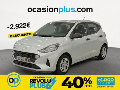 Usado Hyundai i10 67 CV (49 kW) 2022 Gris / plata Utilitario