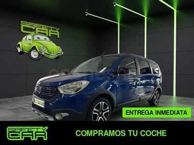 Azul Usado 2020 Dacia Lodgy Comfort Monovolumen | 16.999 € (Un poco caro)