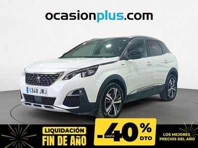 Blanco Usado 2017 Peugeot 3008 GT-line SUV | 12.028 € (Precio justo)