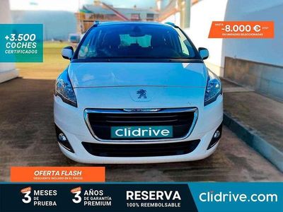 Blanco Usado 2015 Peugeot 5008 Style Monovolumen | 9490 € (Precio justo)