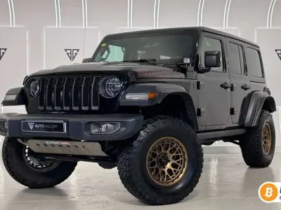 Usado Jeep Wrangler Unlimited Rubicon 200 CV (147 kW) 2020 Negro SUV