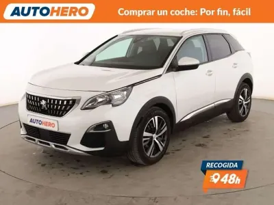 Usado Peugeot 3008 Allure 131 CV (96 kW) 2019 Blanco SUV