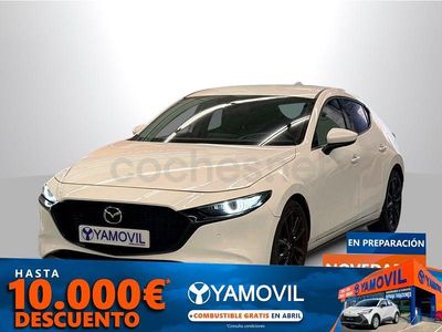Usado Mazda 3 181 CV (133 kW) 2019 Blanco Berlina